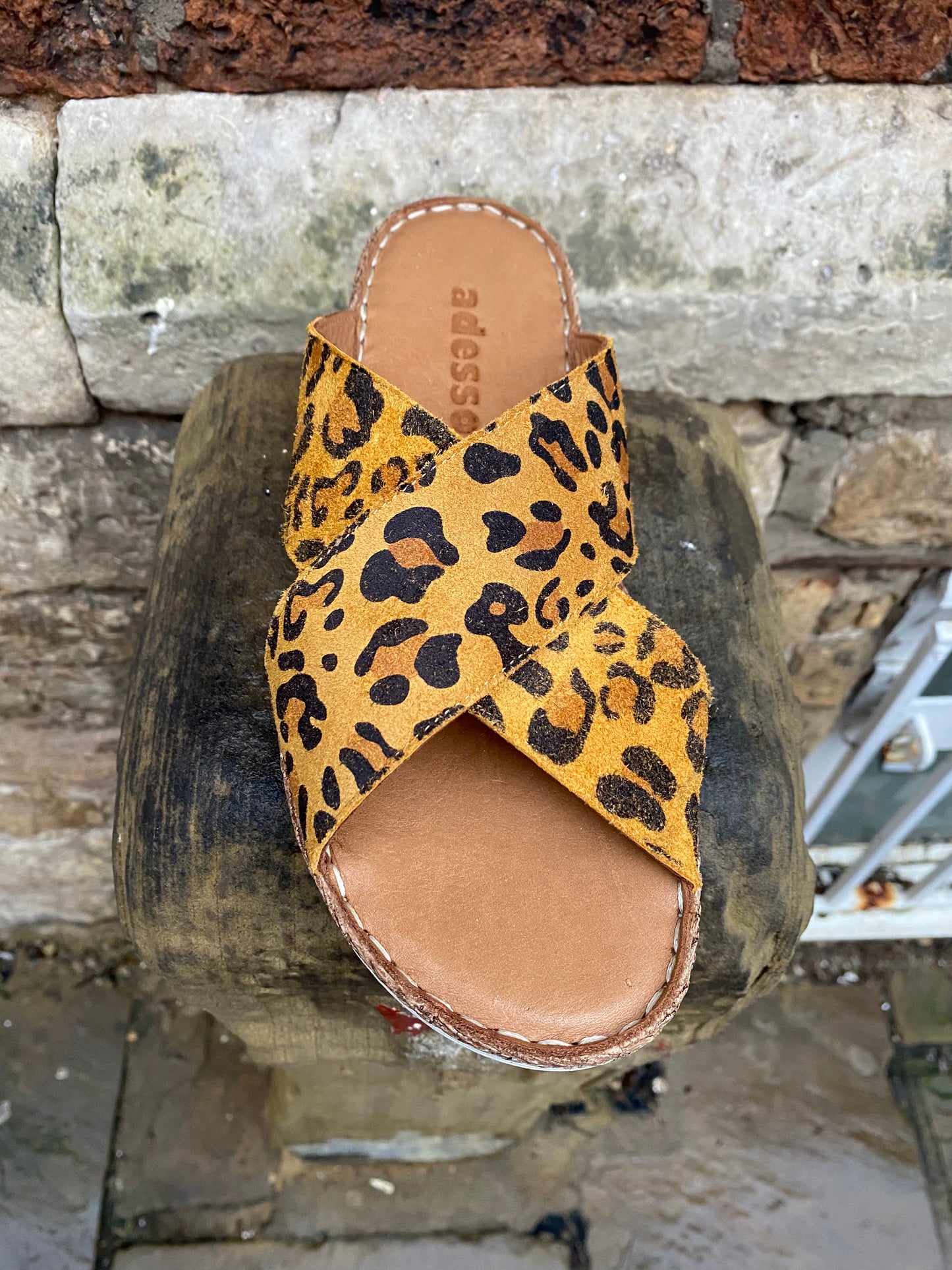 Bam Leopard Sandals