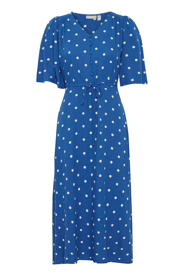 Frkamma Blue Spotty Dress