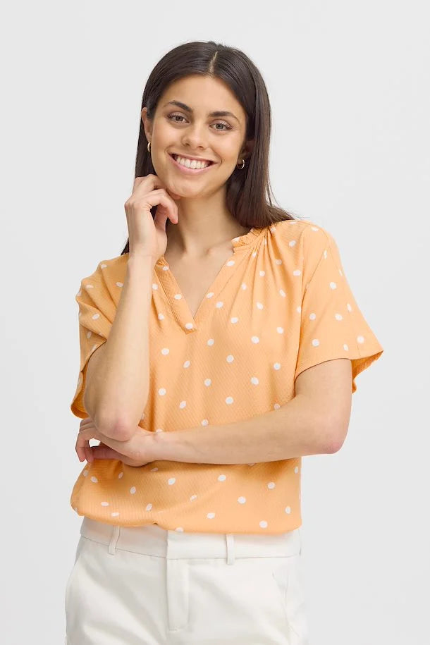 Frkamma Apricot Spotty Blouse