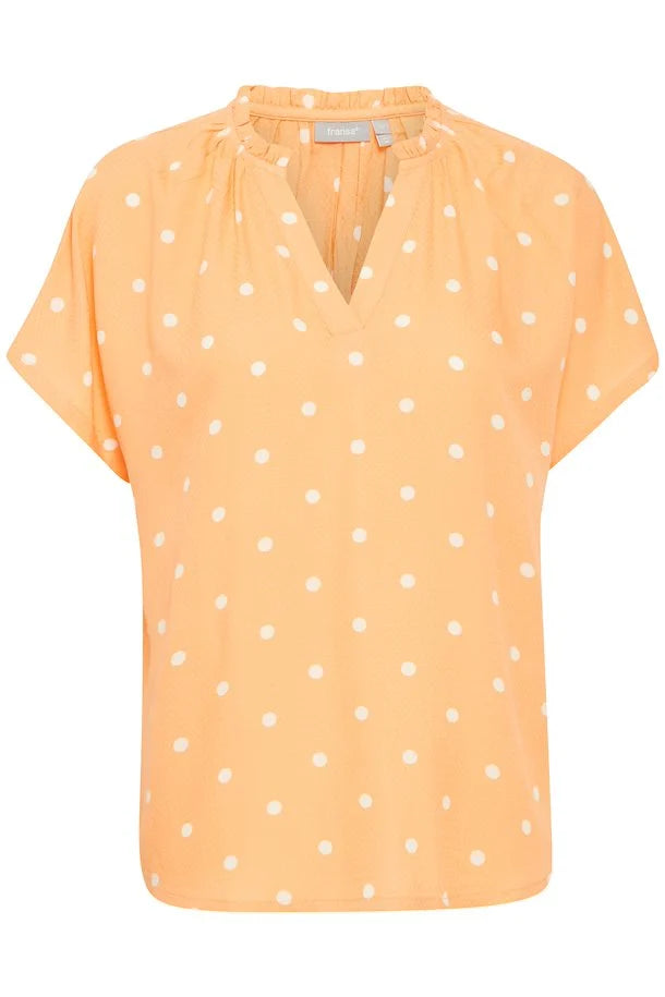 Frkamma Apricot Spotty Blouse