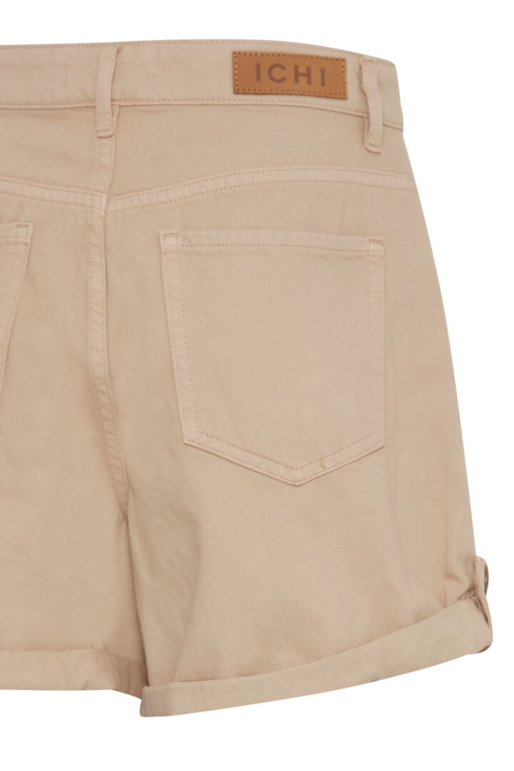 Ihcatonia Camel Denim Shorts