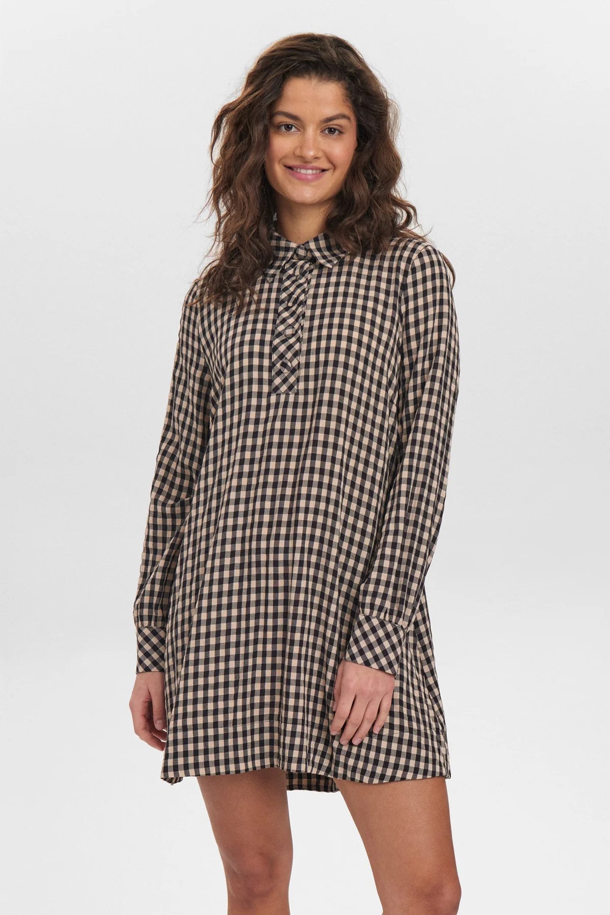 Nufelix Gingham Dress