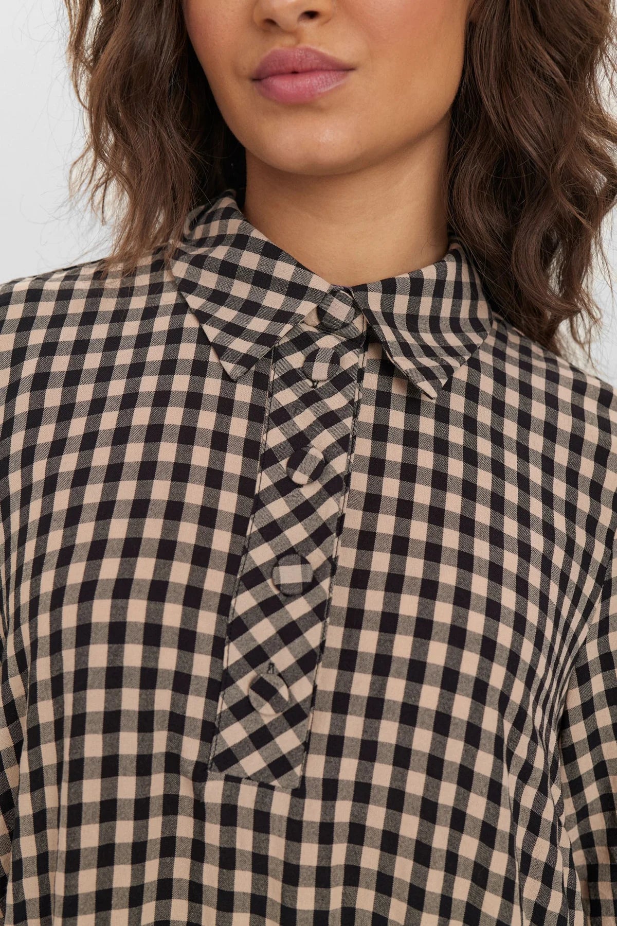 Nufelix Gingham Dress