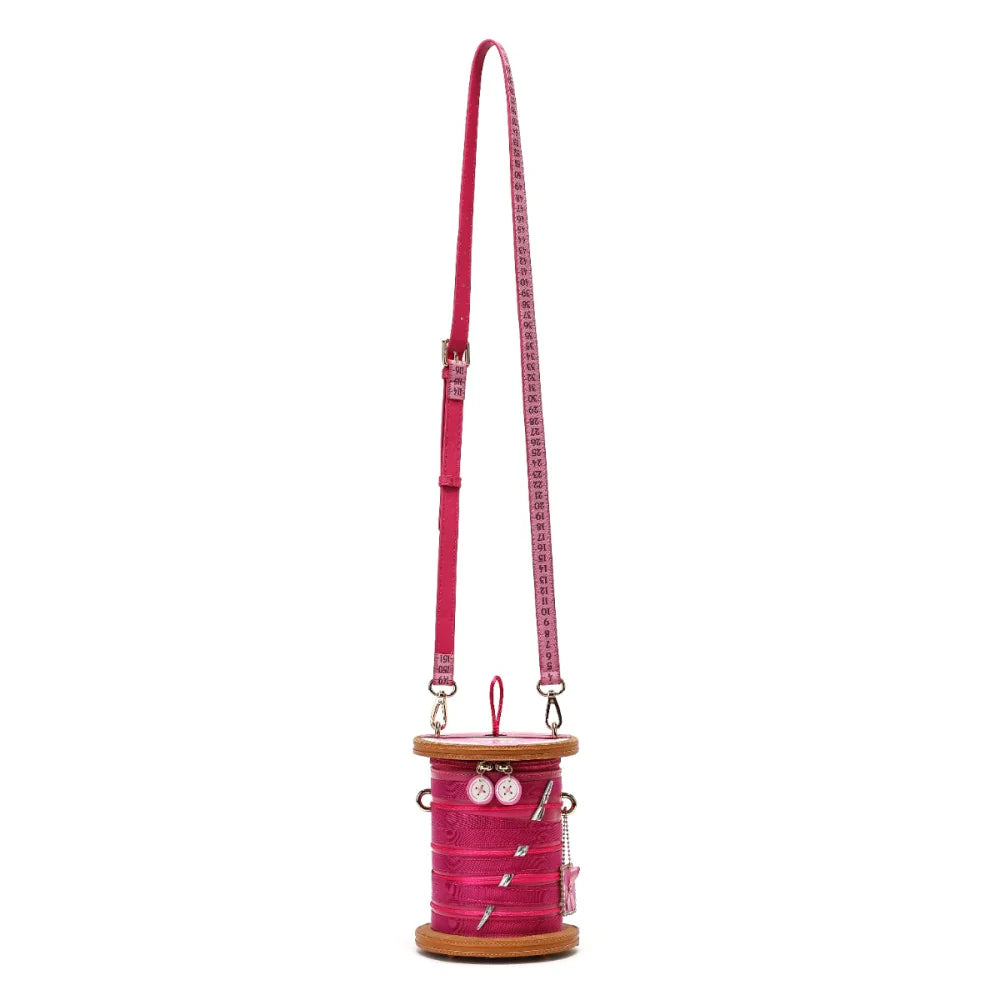 Sewing Box Scrapbook Cotton Reel Bag