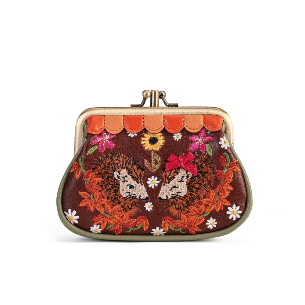 Flower Shop Amber Edition Clipper Coin Purse