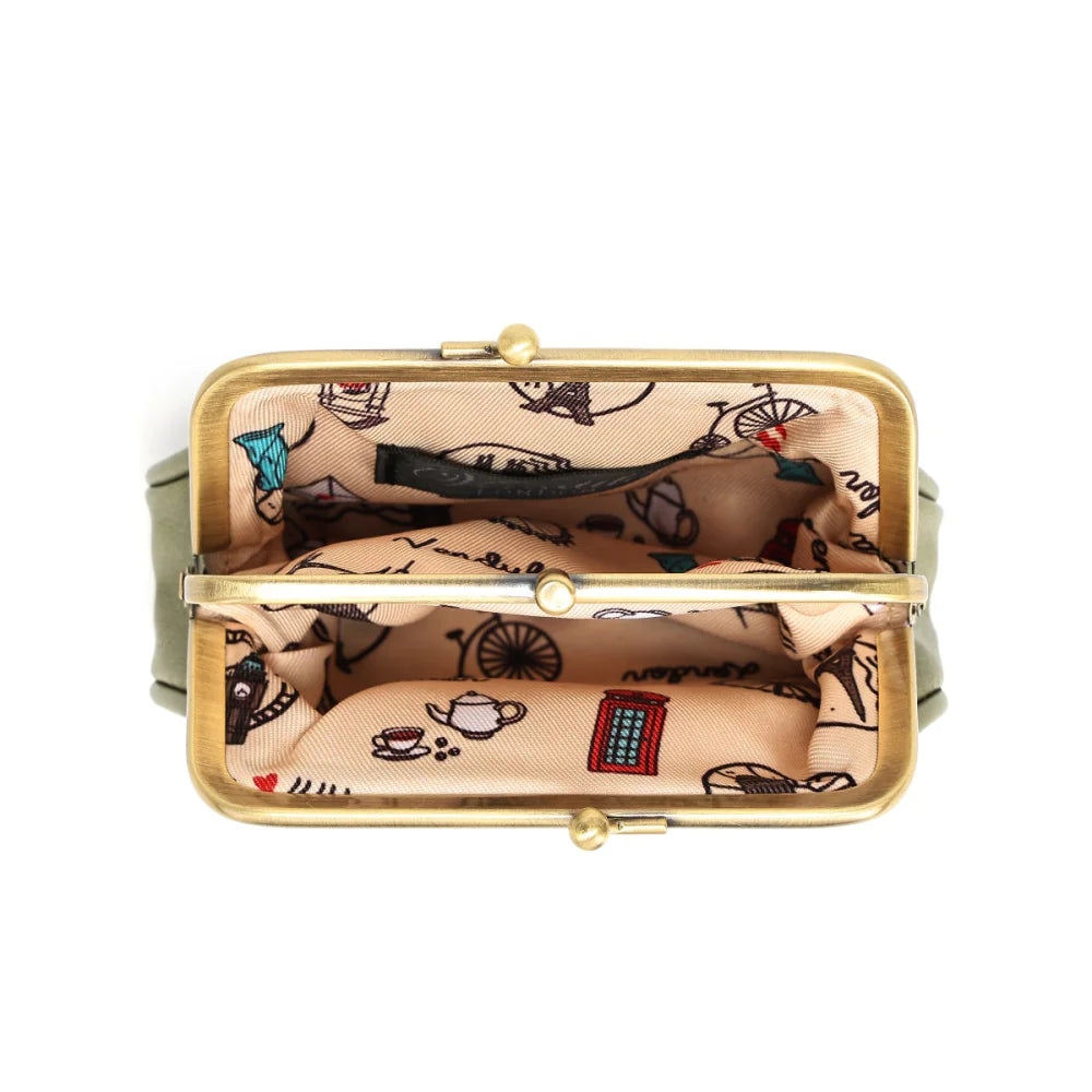 Flower Shop Amber Edition Clipper Coin Purse