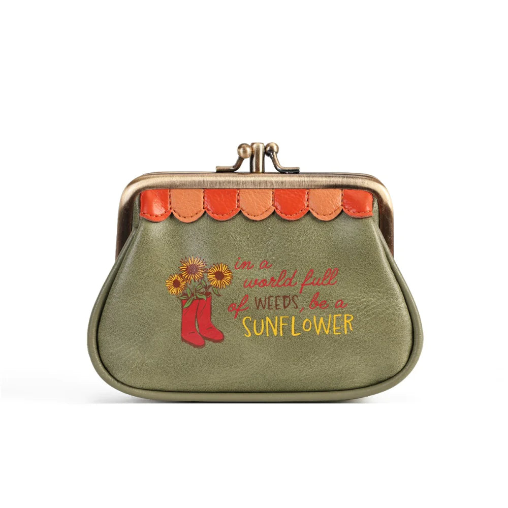 Flower Shop Amber Edition Clipper Coin Purse