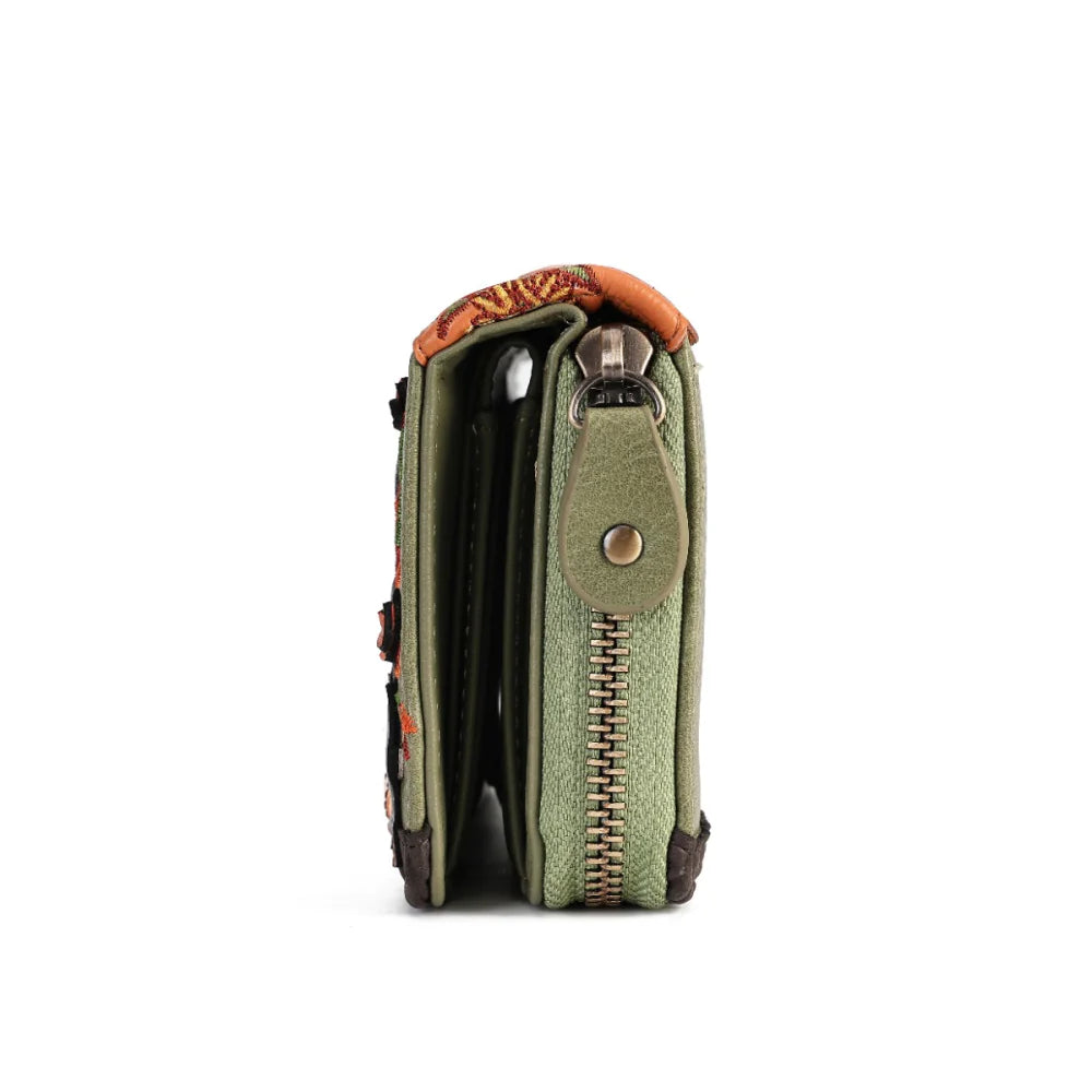Flower Shop Amber Edition Medium Ziparound Wallet