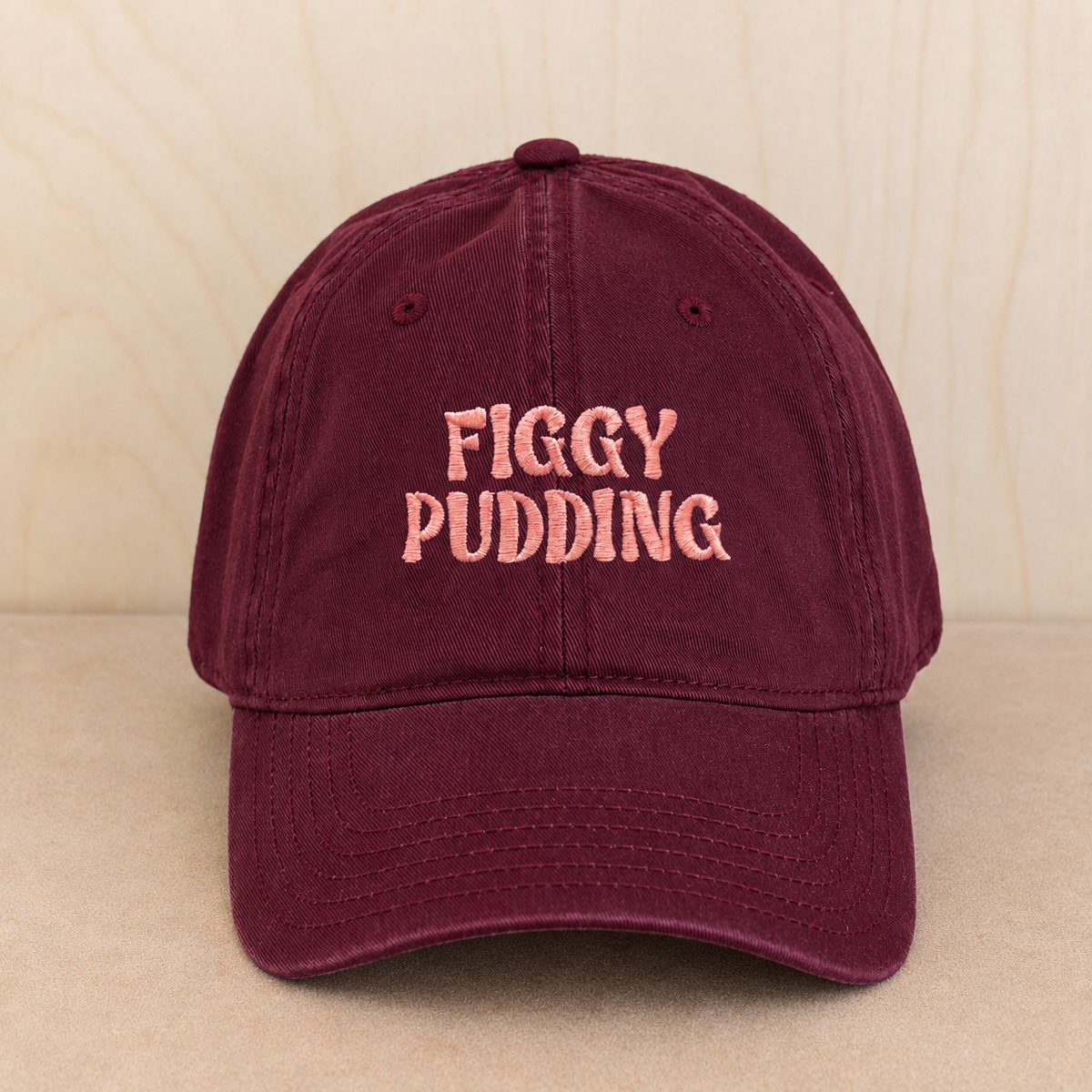 Figgy Pudding - Cotton Baseball Cap