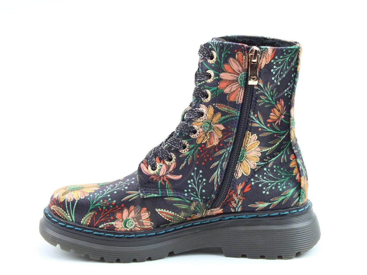 Lotte Boots - Black Daisy