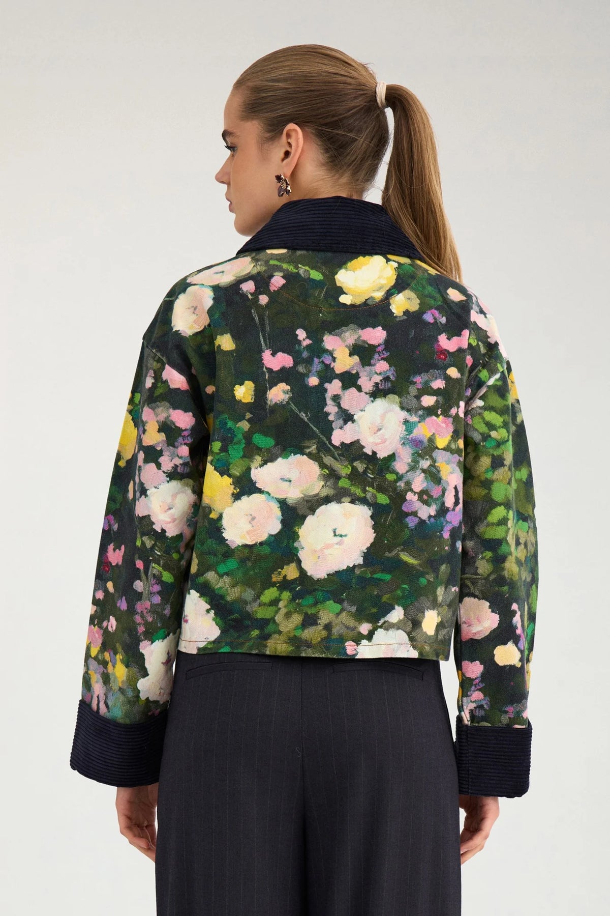 NULISSA SHORT JACKET - Botanical Garden