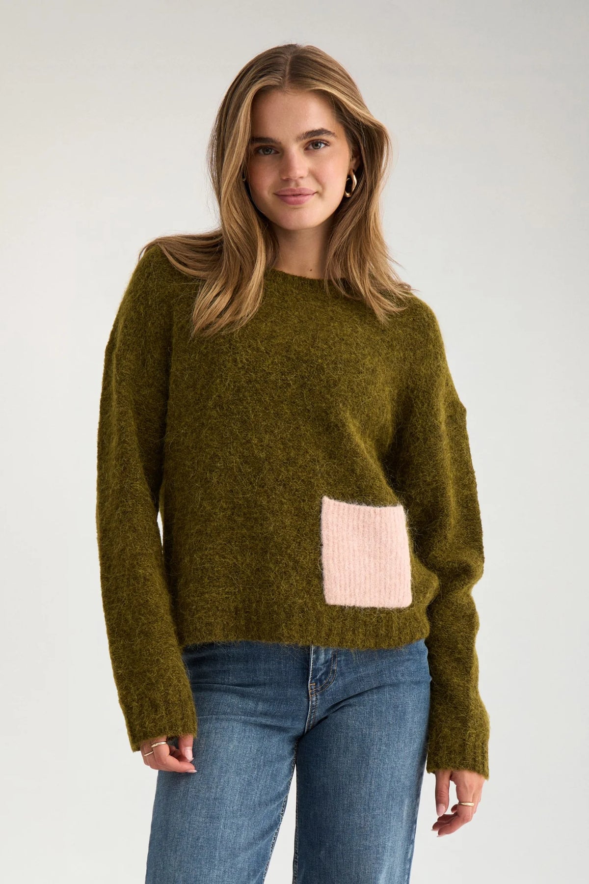 NUSALIA PULLOVER - Fir Green