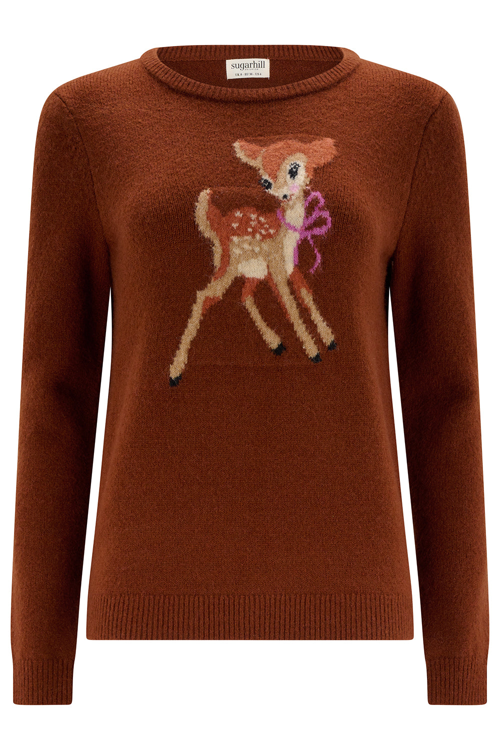 Kia Jumper - Brown, Vintage Baby Deer