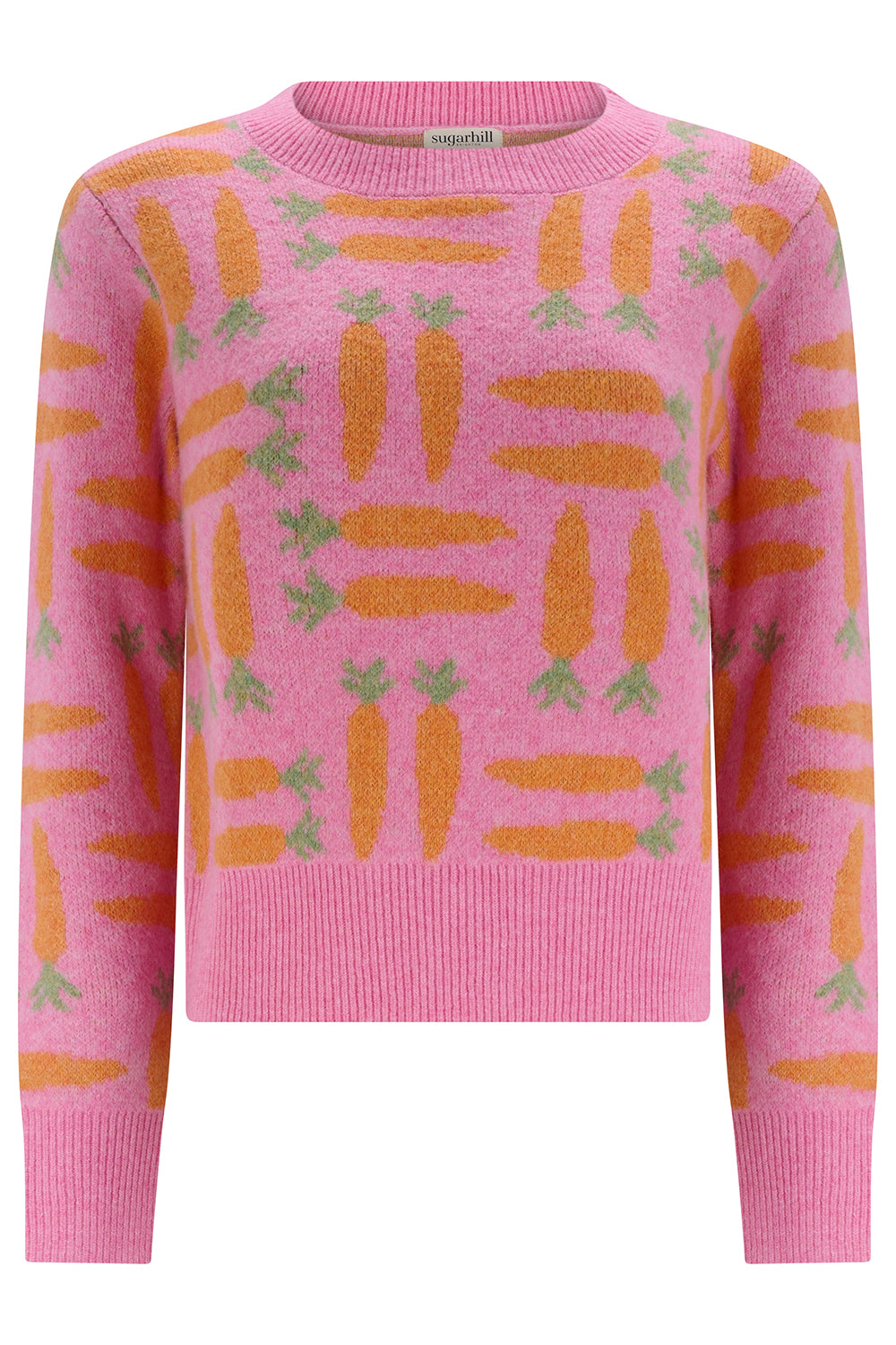 Selena Jumper - Pink, Fluffy Carrots