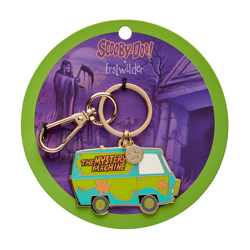 The Mystery Machine Enamel Key Ring