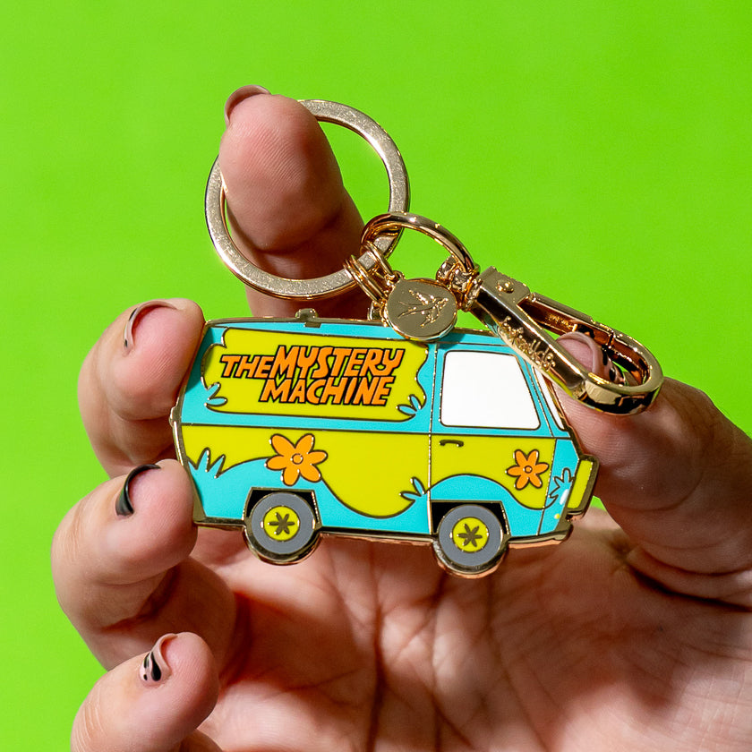 The Mystery Machine Enamel Key Ring
