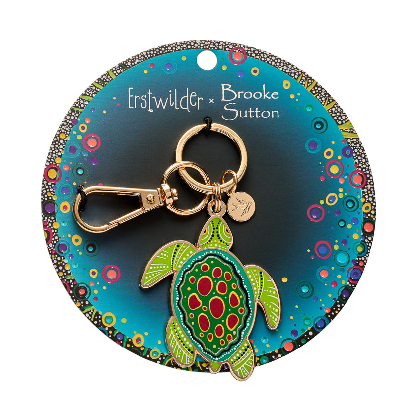 Yaunati (Turtle) Enamel Key Ring