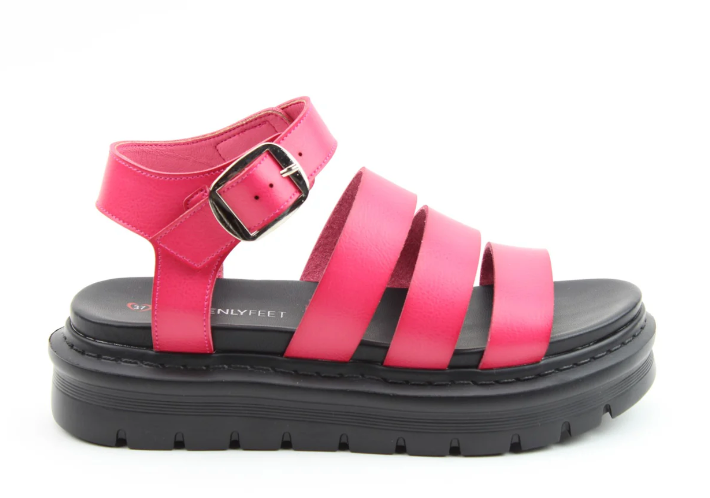 Saffron Pink Chunky Sandals