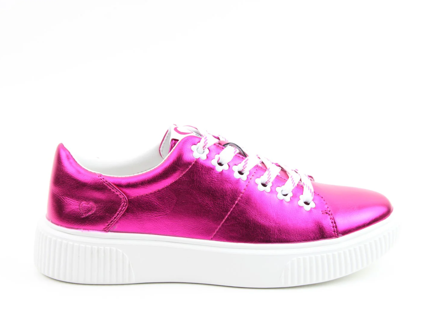 Feather Pink Metallic Trainers