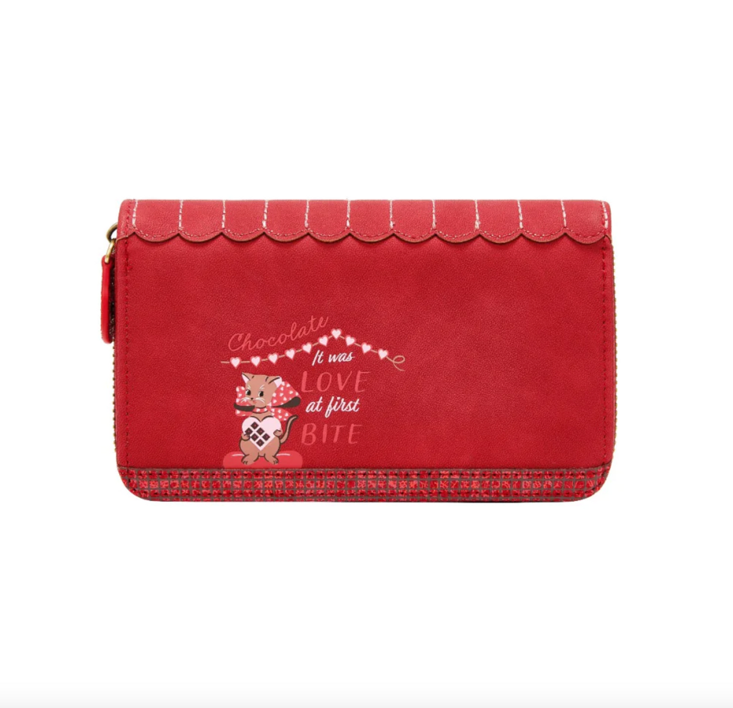 The Chocolate Box Medium Ziparound Wallet Purse