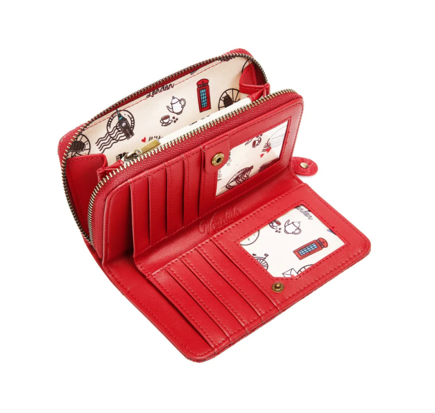 The Chocolate Box Medium Ziparound Wallet Purse