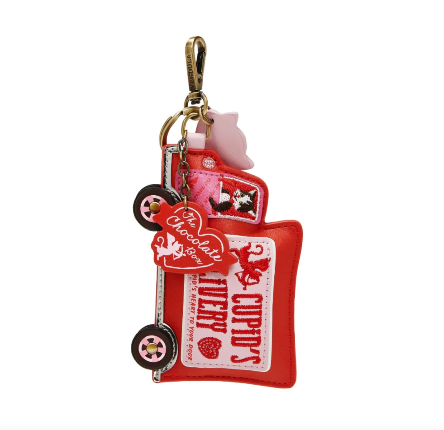 The Chocolate Box Key Bag Charm