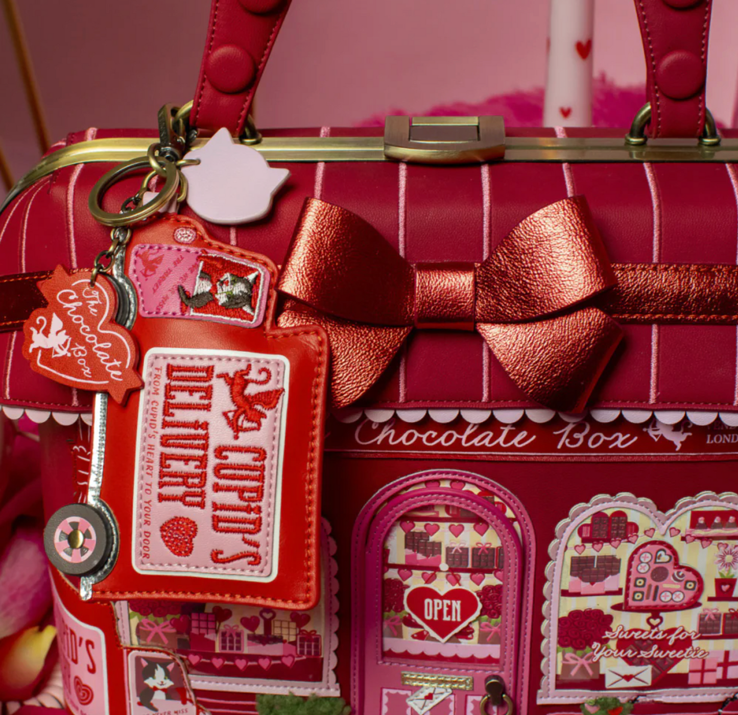 The Chocolate Box Key Bag Charm