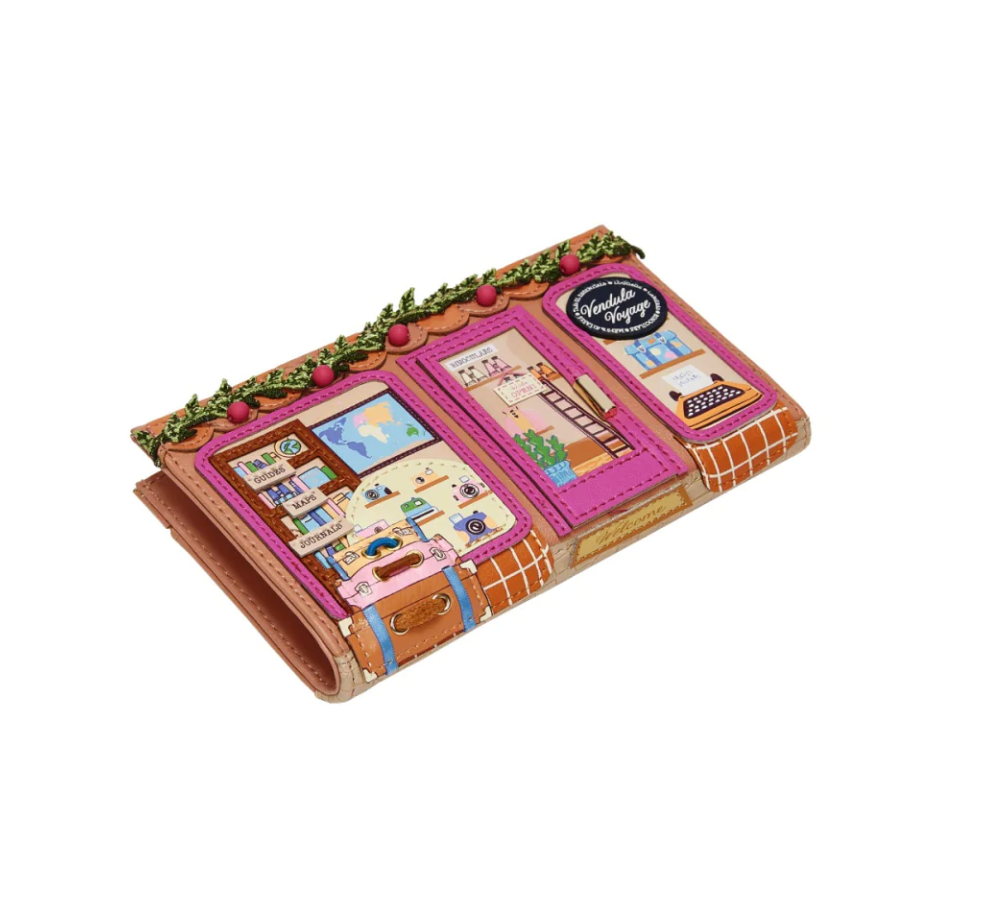 Vendula Voyage Compact Folding Wallet Purse