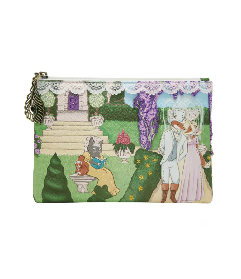 Vendula Heritage - Regency Gardens Zipper Coin Wallet Purse