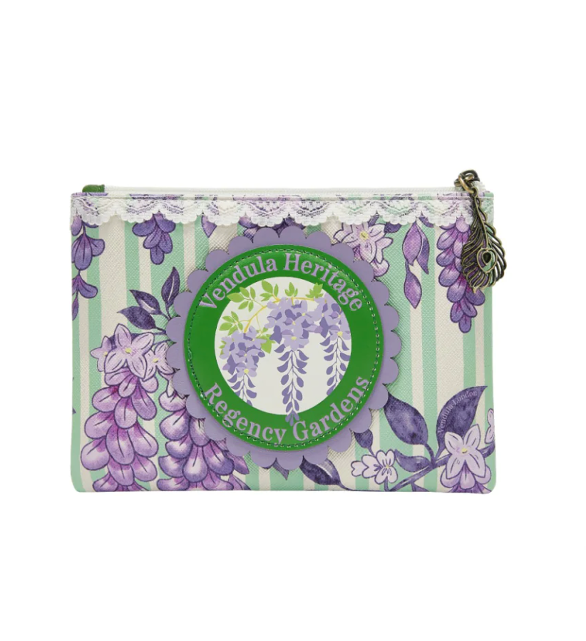 Vendula Heritage - Regency Gardens Zipper Coin Wallet Purse
