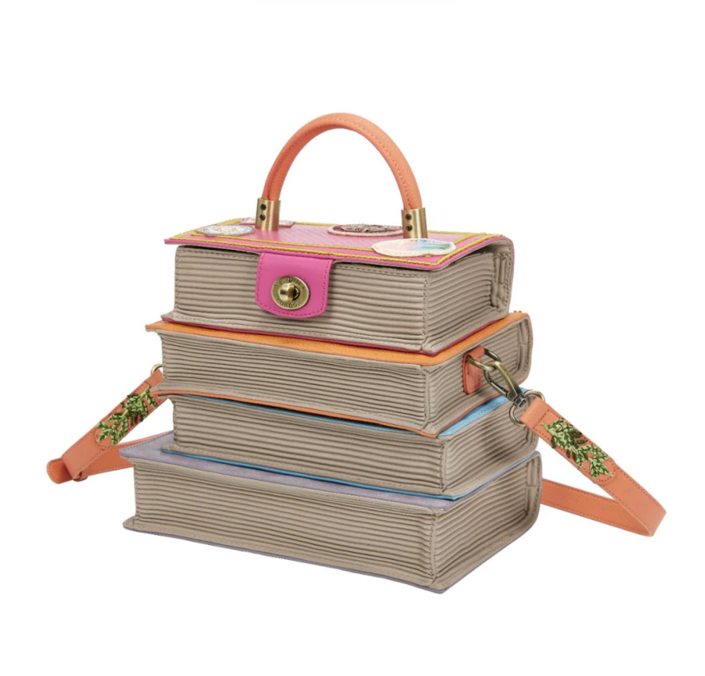 Vendula Voyage Travel Book Stack Bag