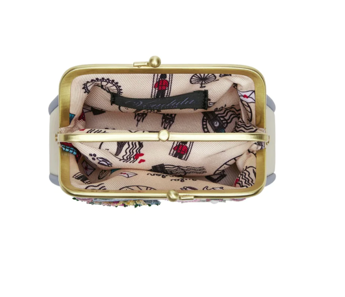 Posies and Patisseries Clipper Coin Purse