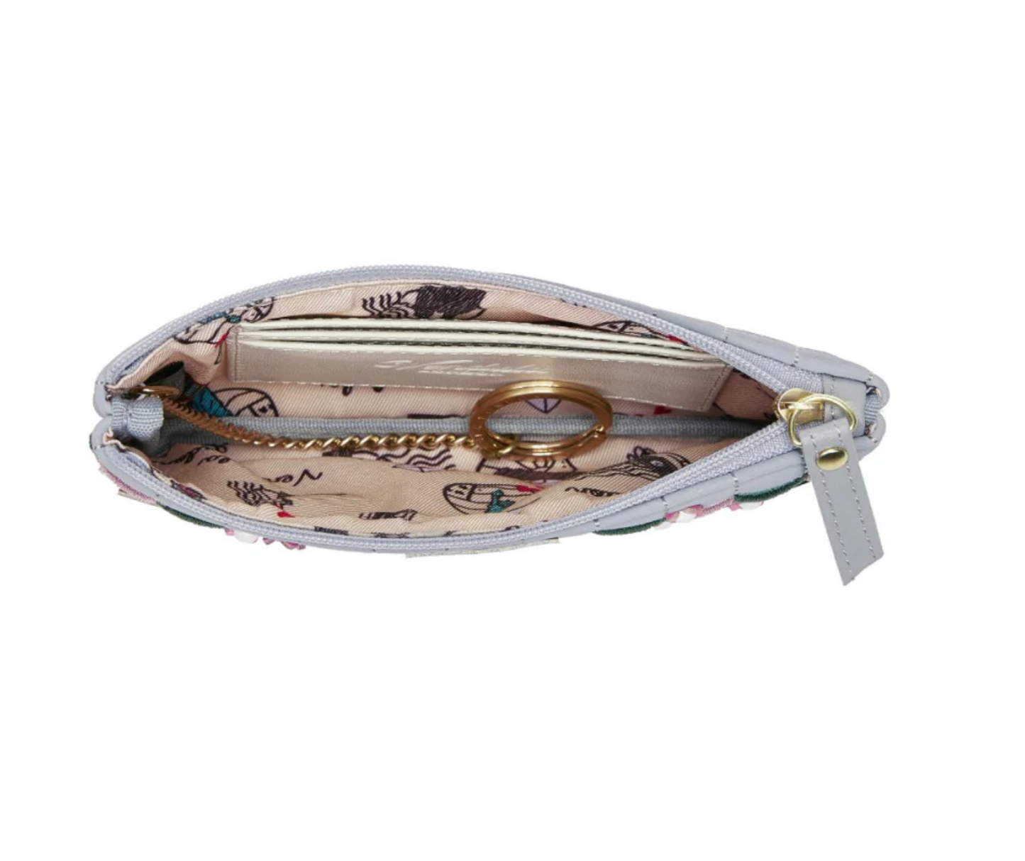 Posies and Patisseries Zipper Coin Purse