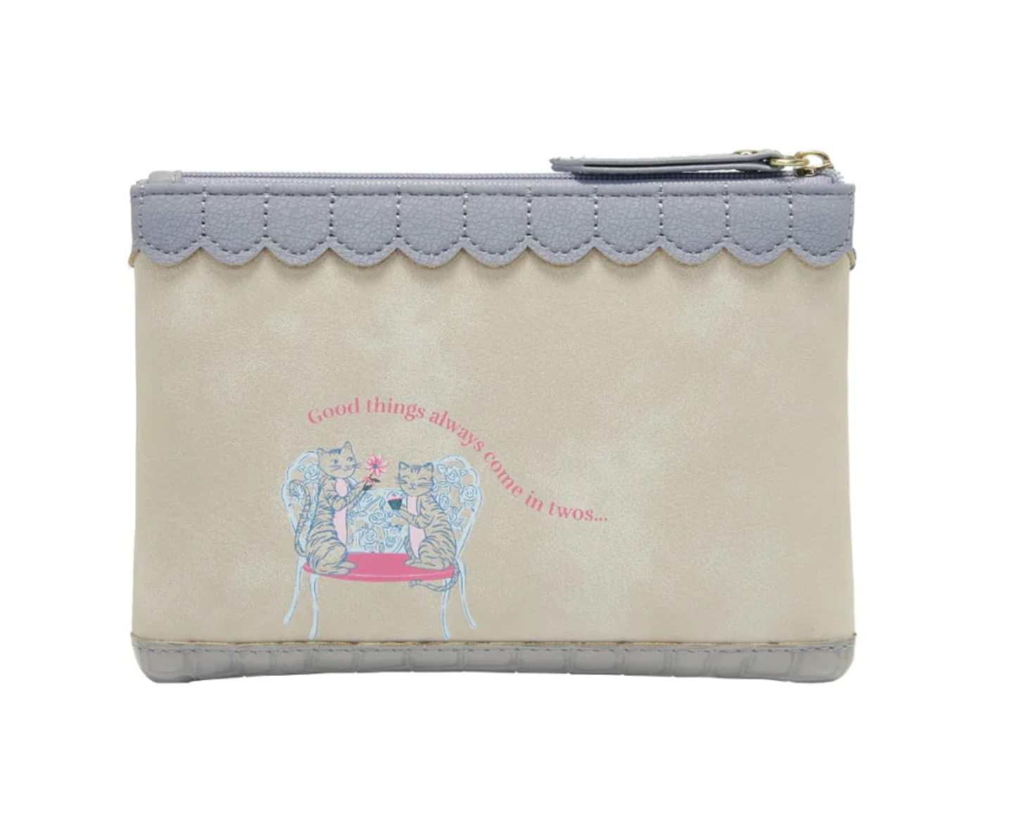 Posies and Patisseries Zipper Coin Purse