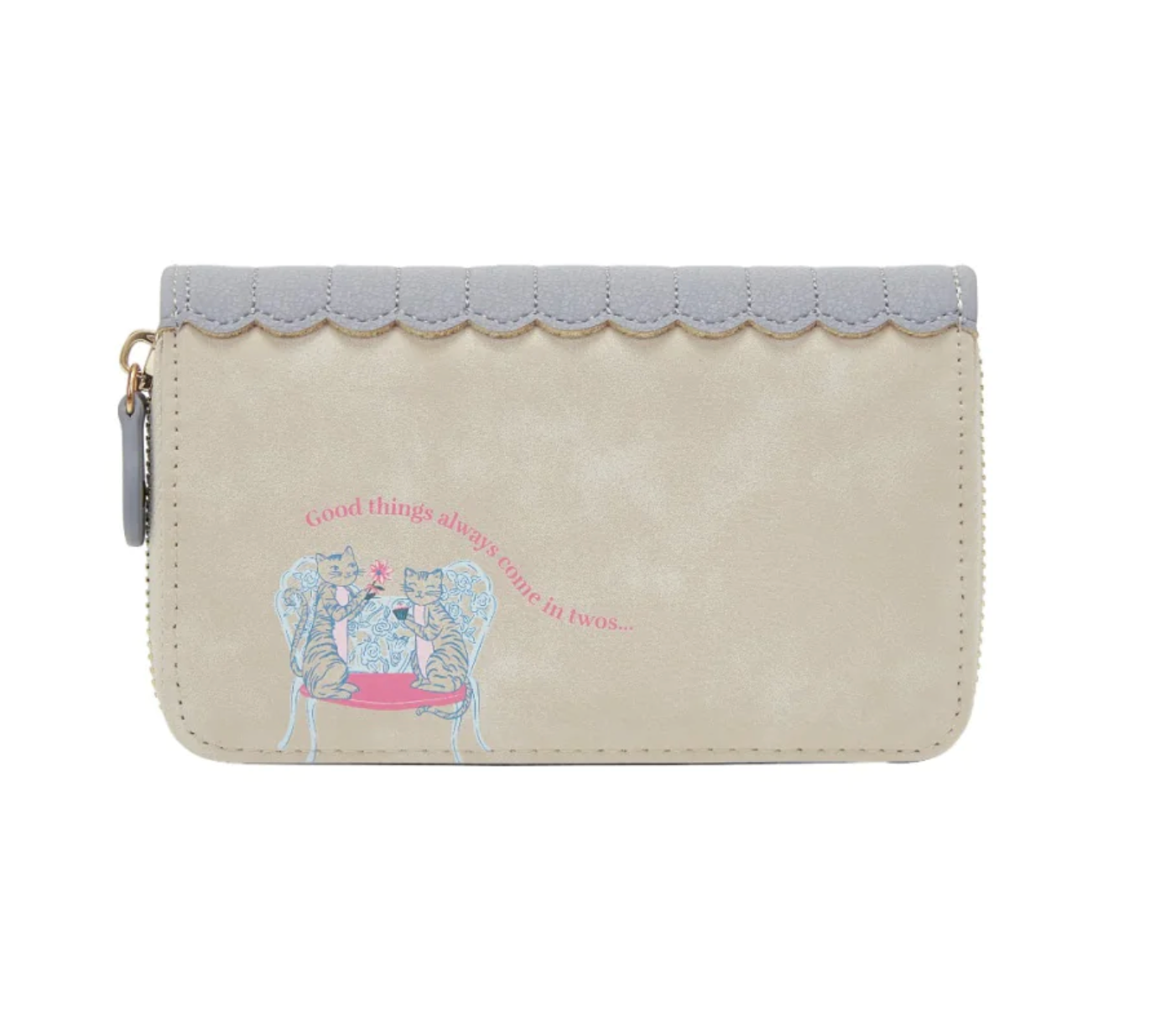 Posies and Patisseries Medium Ziparound Wallet