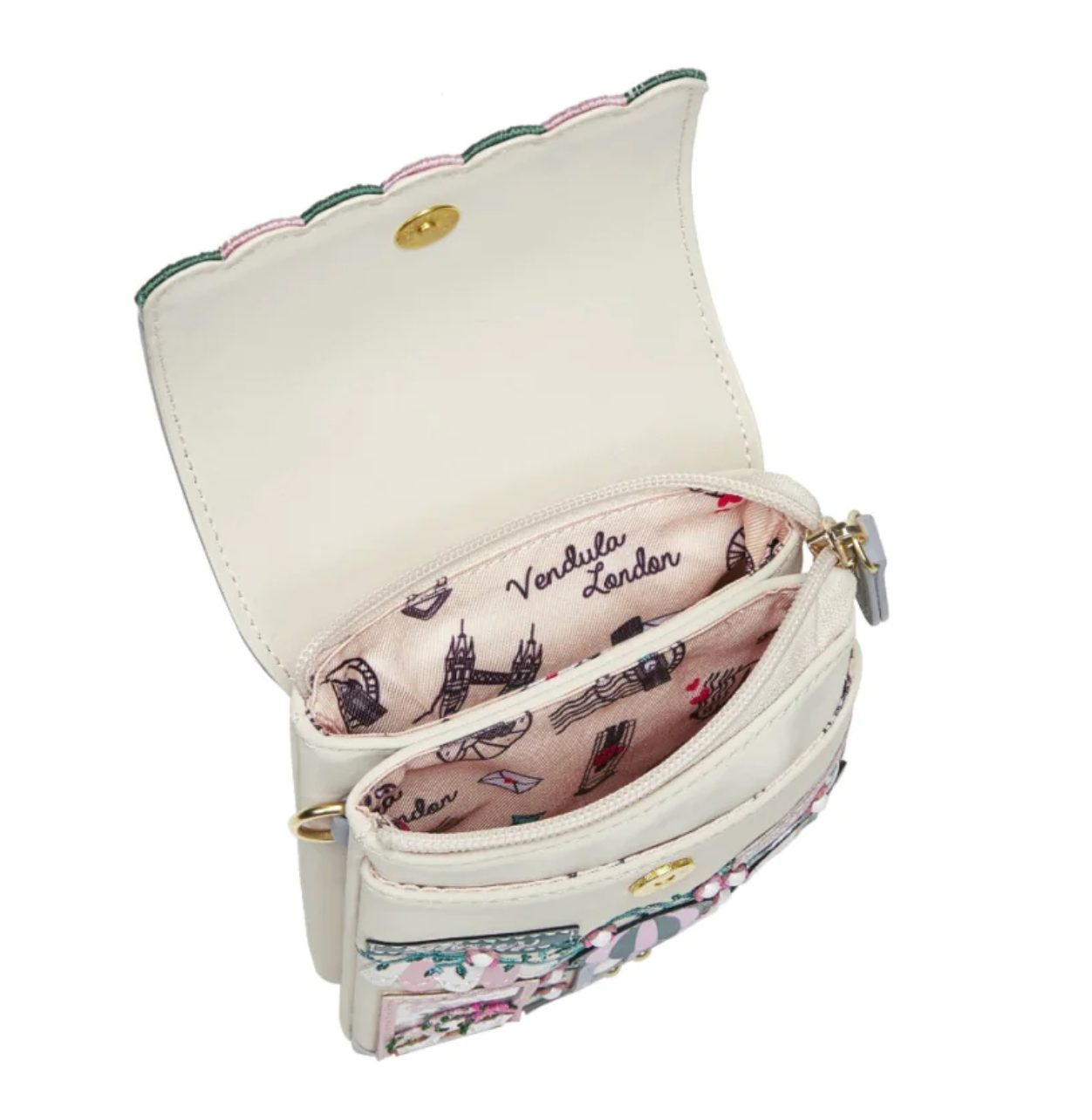 Posies and Patisseries Phone Pouch
