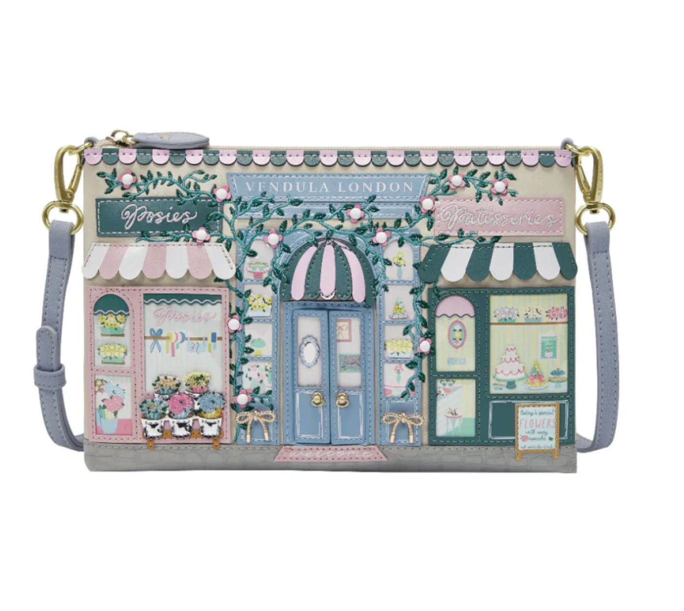 Posies and Patisseries Kate Pouch Bag