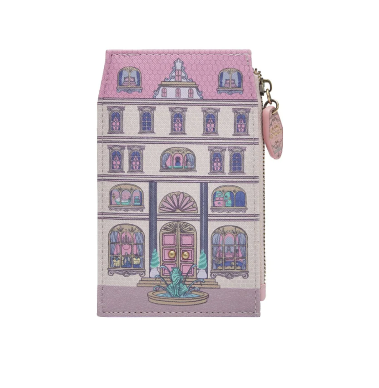 The Grand Vendula Hotel Zipper Card Coin Purse