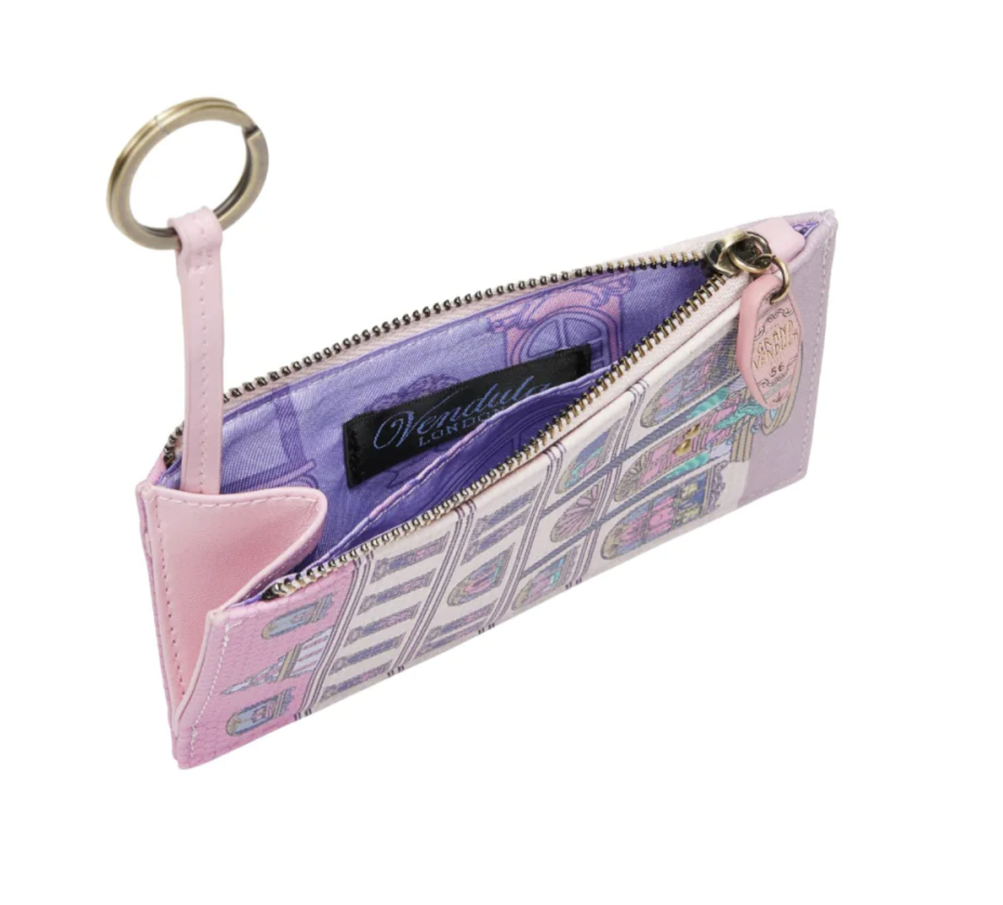 The Grand Vendula Hotel Zipper Card Coin Purse