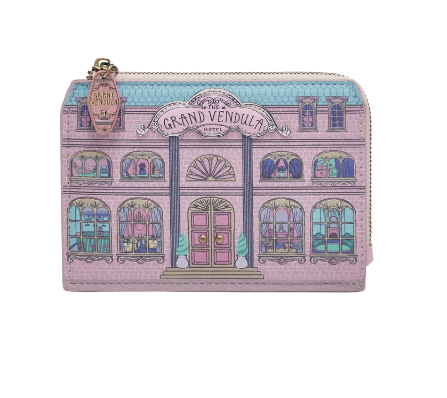 The Grand Vendula Hotel Shaped Coin Purse