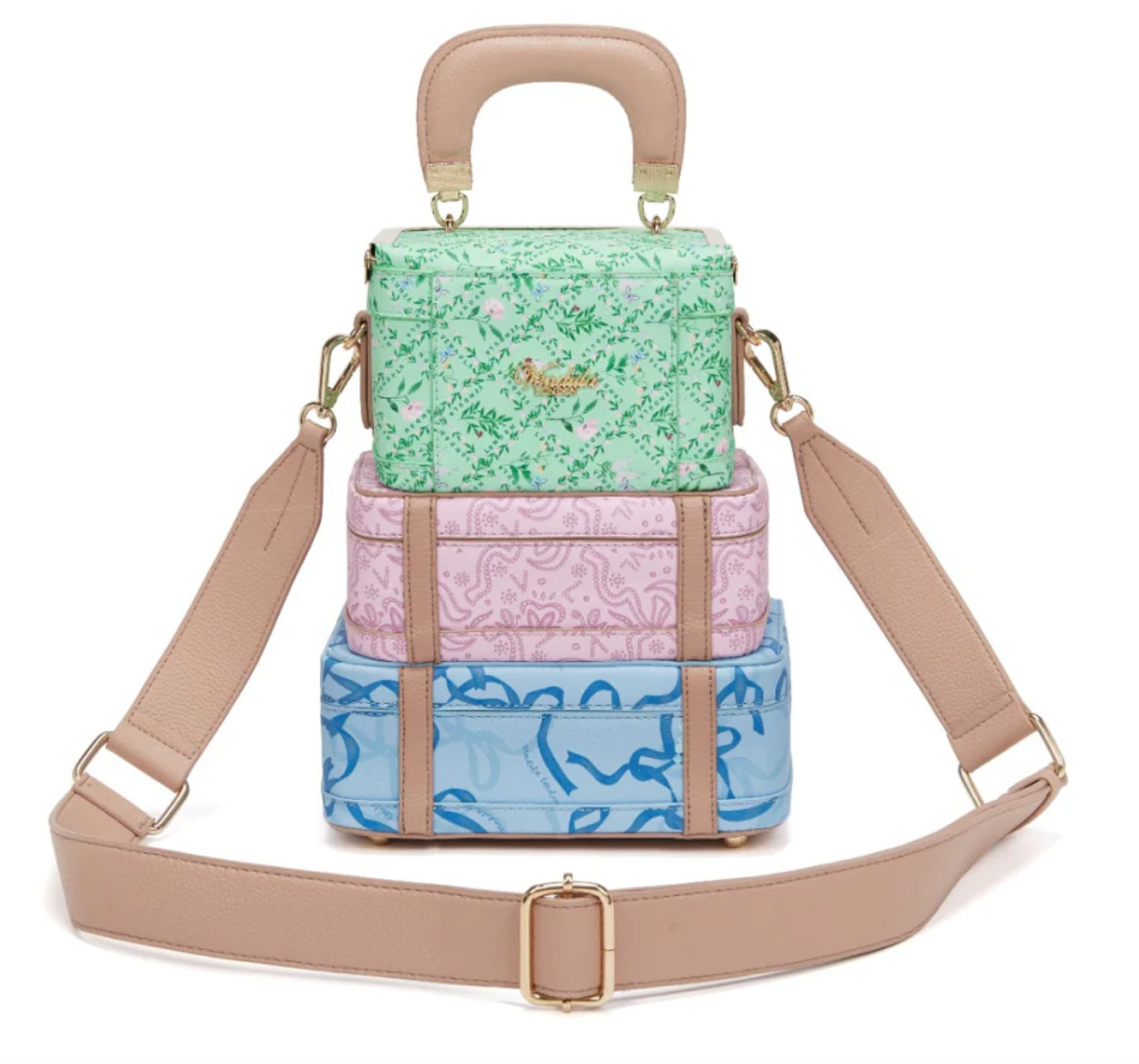 The Grand Vendula Hotel Suitcase Stack Bag