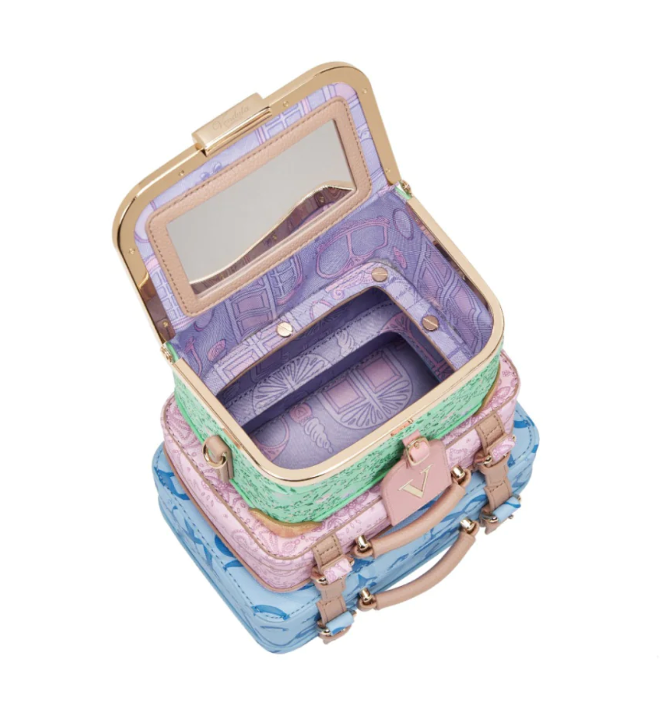 The Grand Vendula Hotel Suitcase Stack Bag