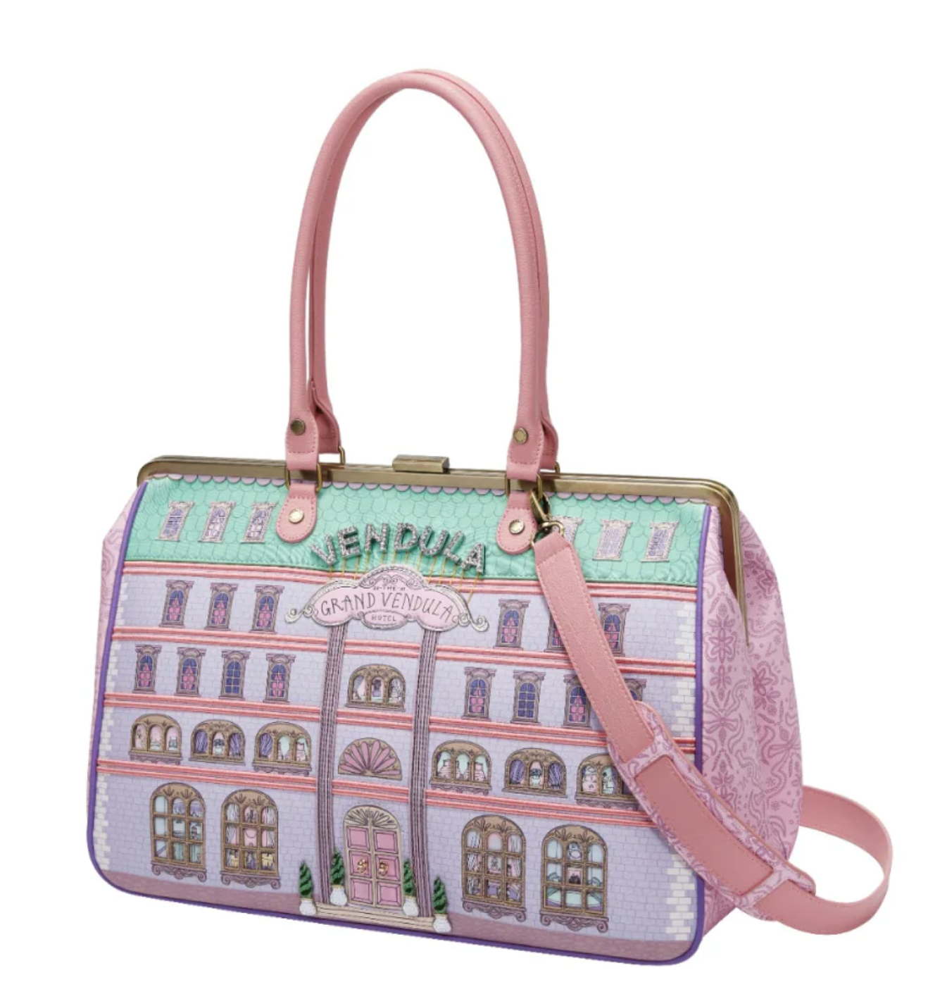 The Grand Vendula Hotel Sylvie Holdall Bag