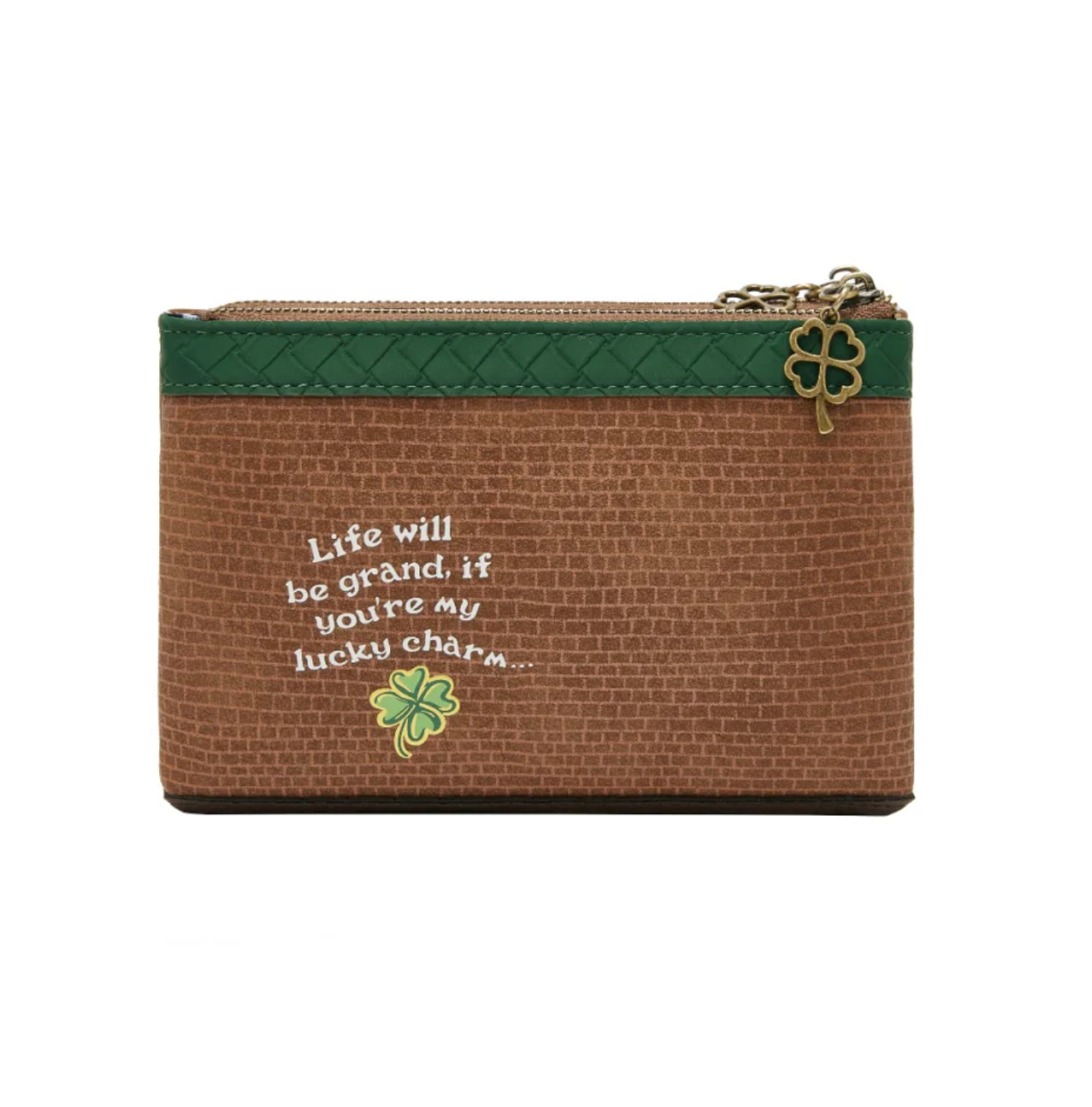 The Clover Inn Double Zipper Coin Purse