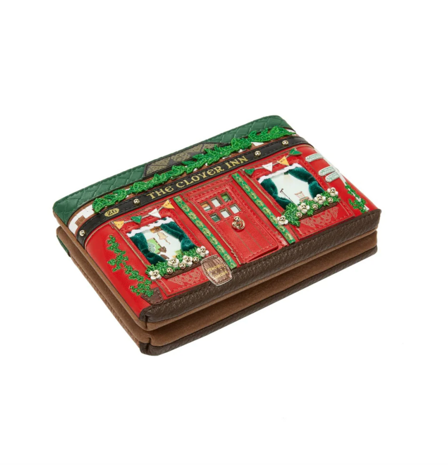 The Clover Inn Double Zipper Coin Purse