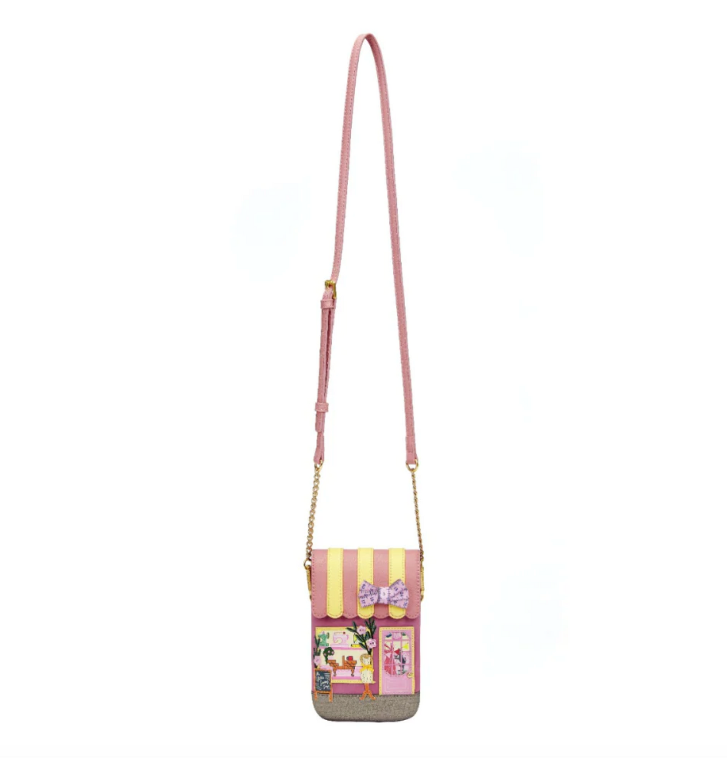Sewing Shop - Raspberry Edition Phone Pouch Bag