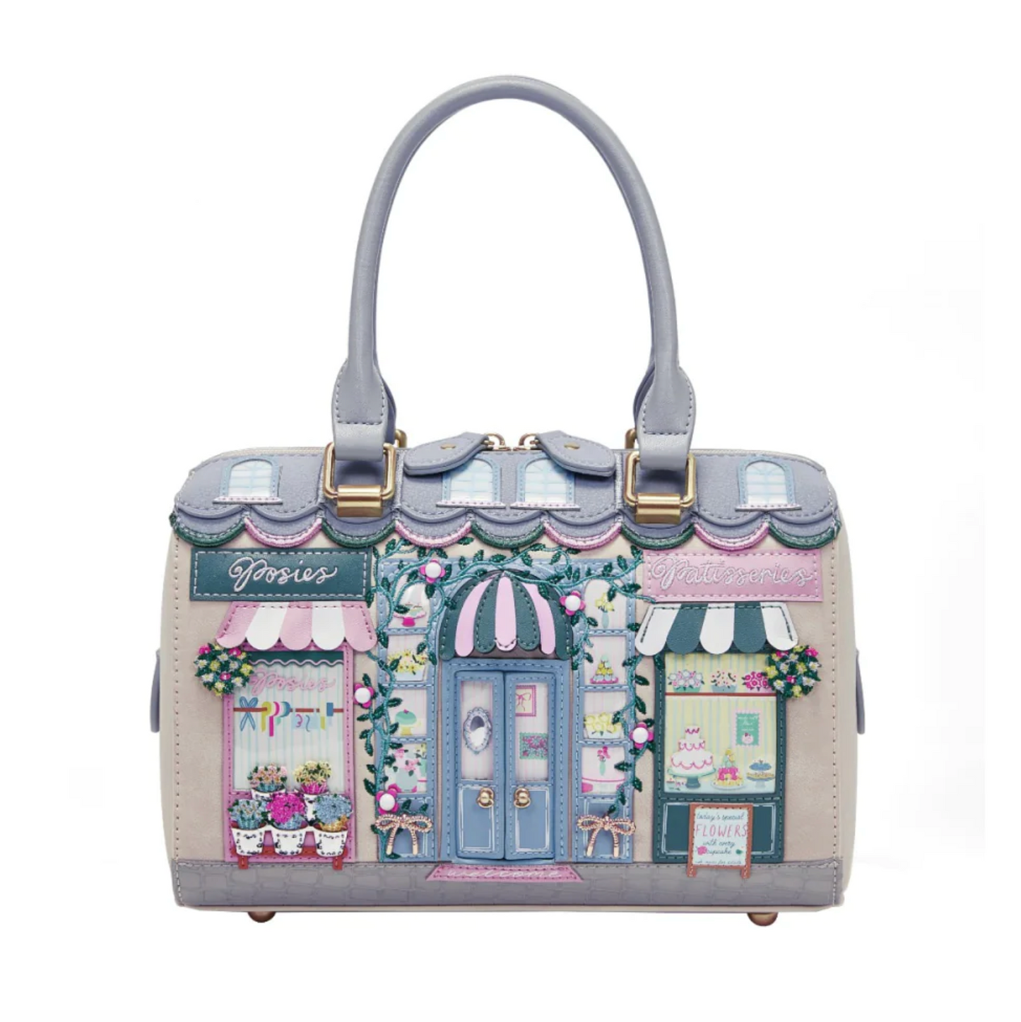 Posies and Patisseries Speedy Bowler Bag
