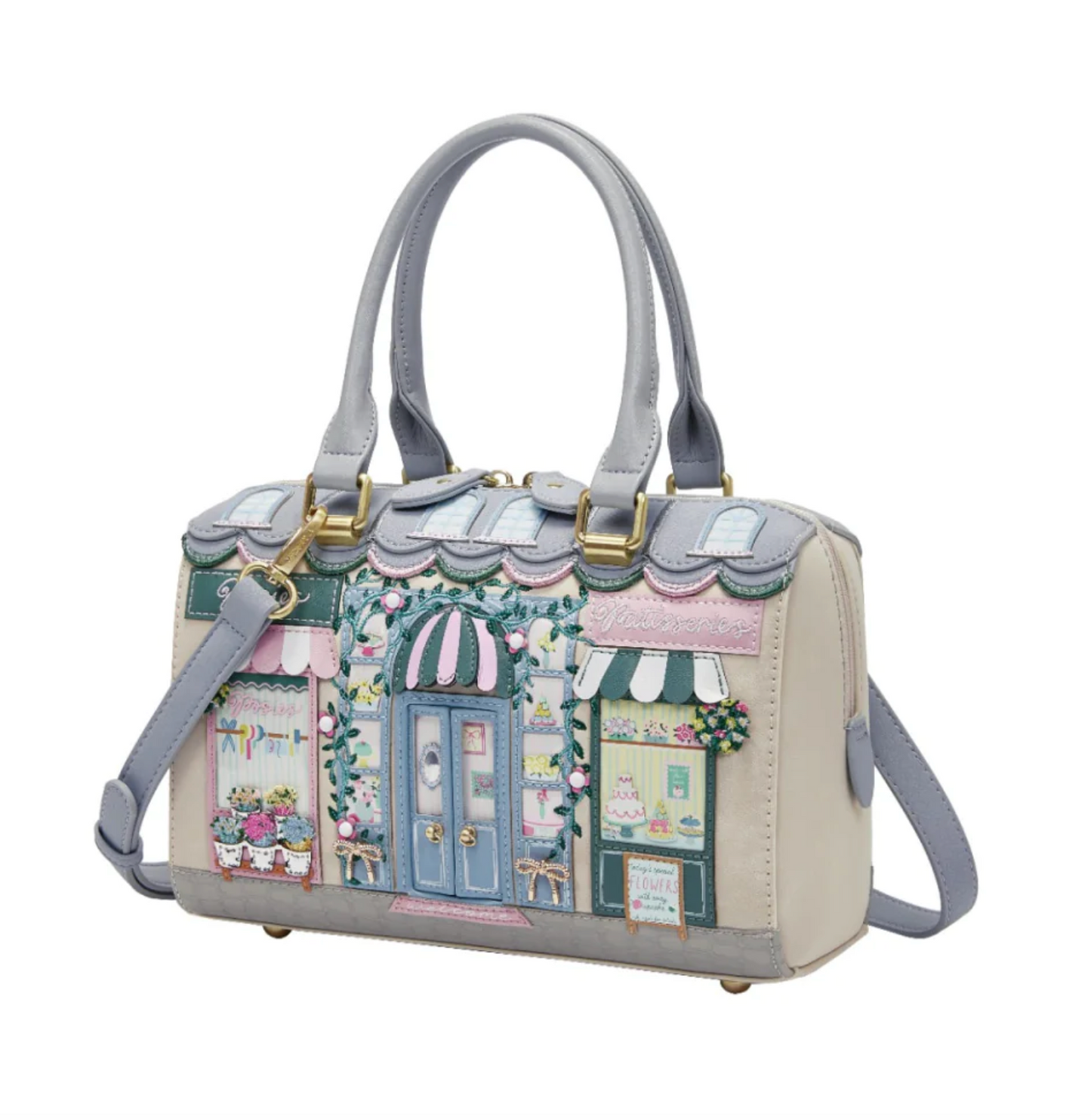 Posies and Patisseries Speedy Bowler Bag