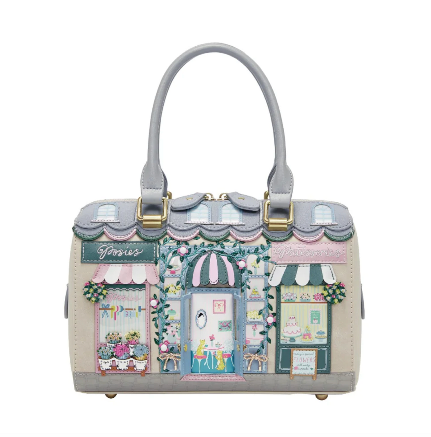 Posies and Patisseries Speedy Bowler Bag