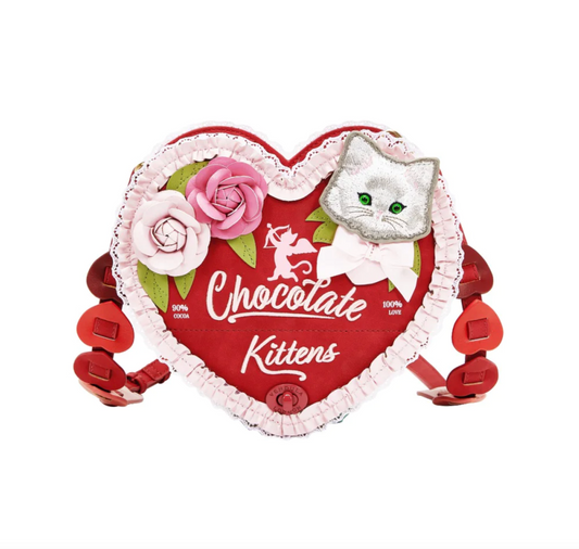 The Chocolate Box Heart Chocolate Box Bag